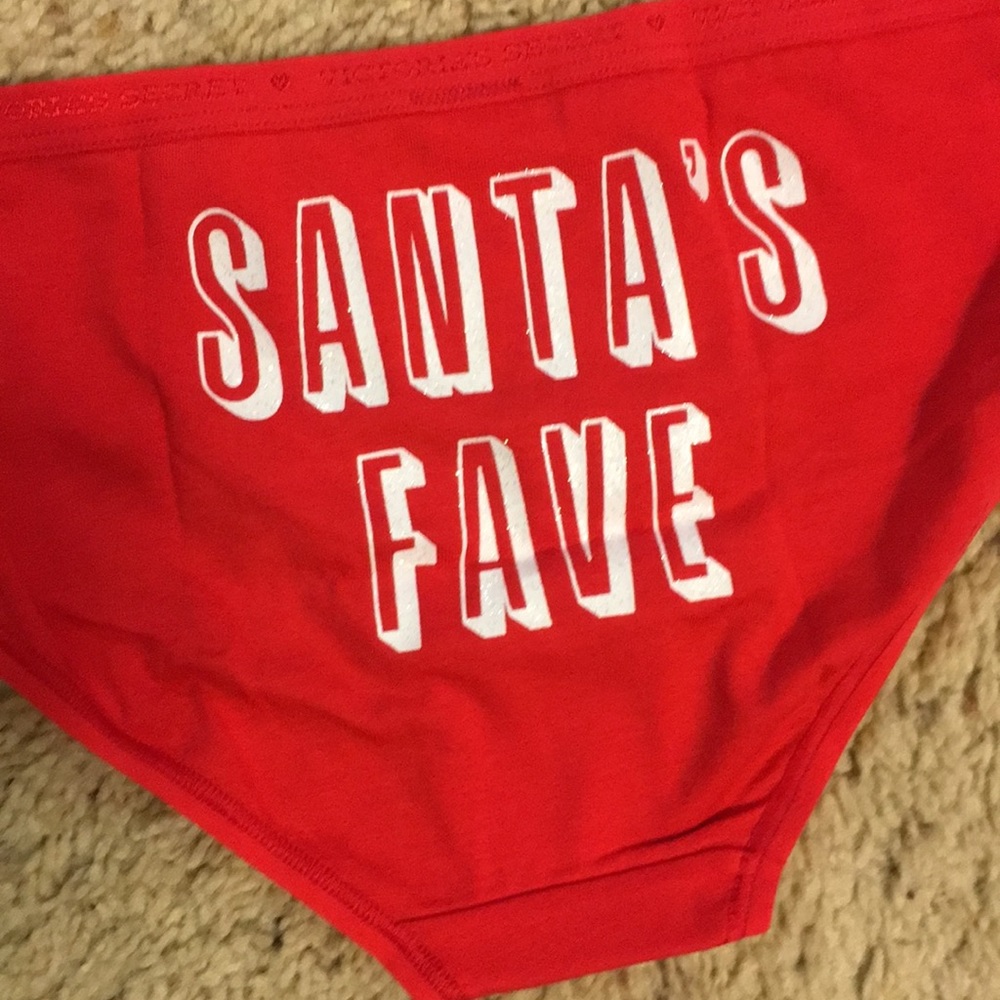NWT VS PINK Holiday Panty - Picture 7 of 7